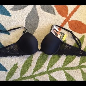 Apt 9 Plunge Add A Cup Bra 34B